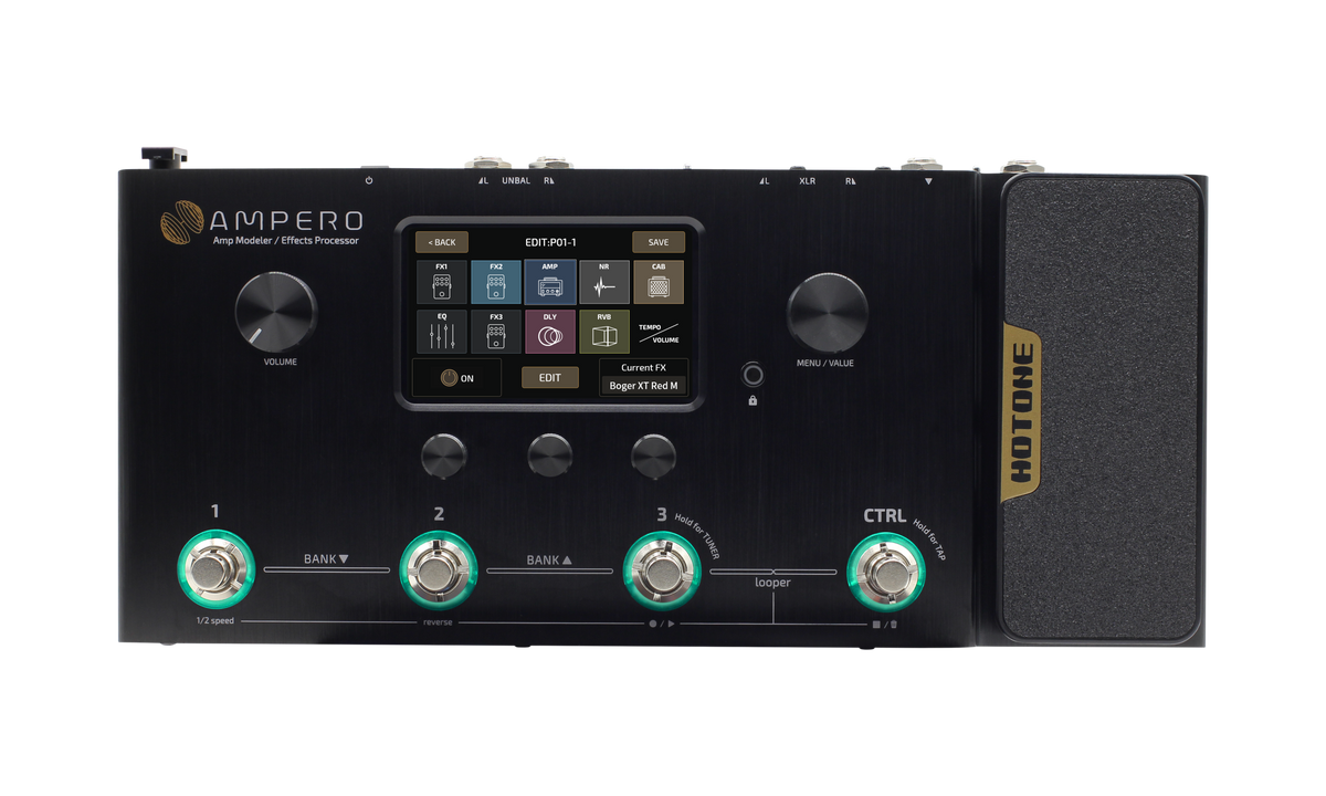 Hotone Ampero One アンプモデラー Ampero – Hotone Audio