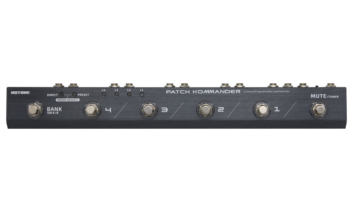 HOTONE PATCH KOMMANDER プログラマブルスイッチャー Patch Kommander – Hotone Audio