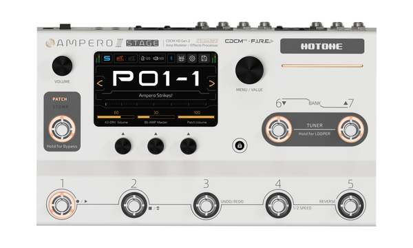 Hotone Ampero II Stage ギターエフェクター Ampero II Stage – Hotone Audio