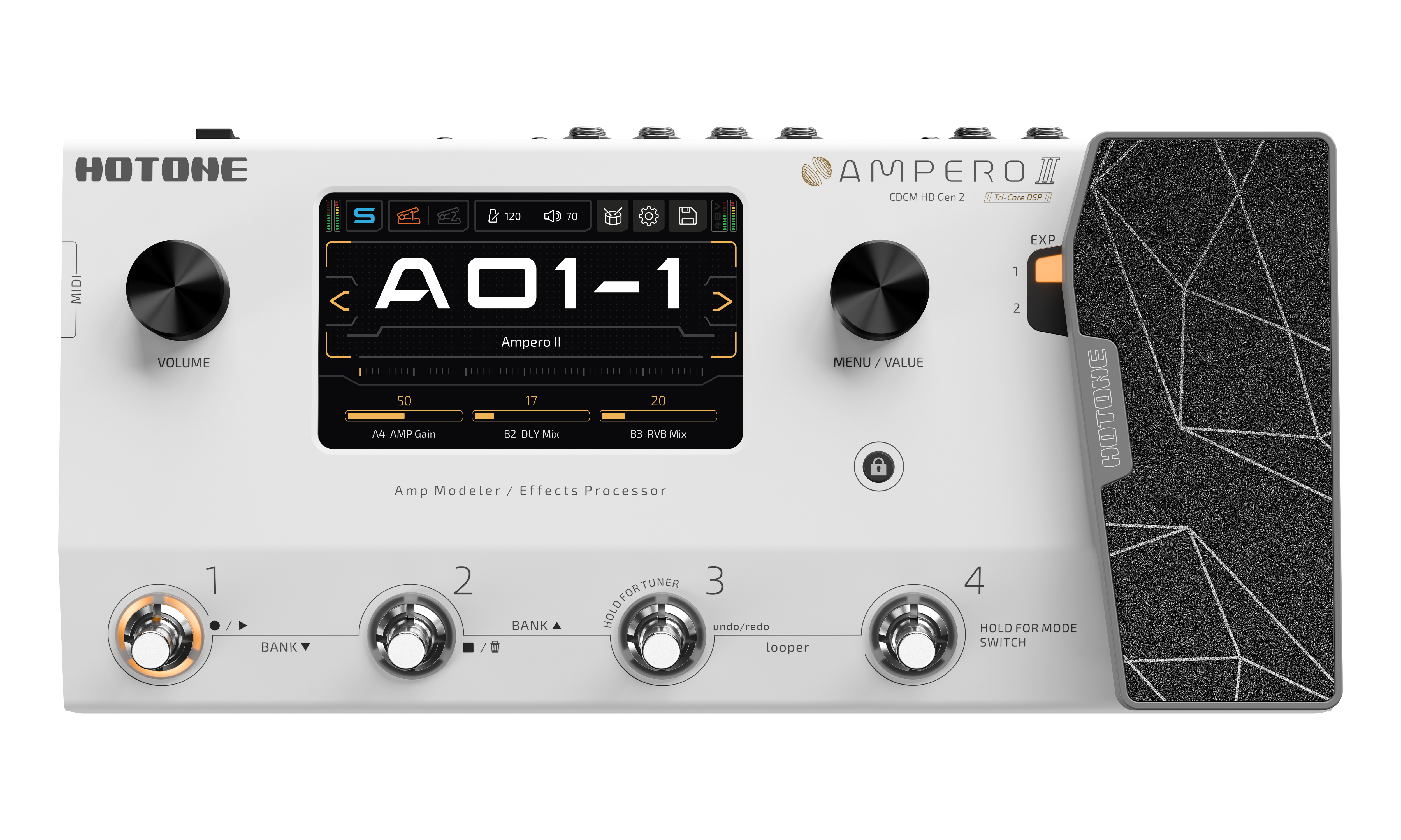 HOTONE AMPERO Ⅱ Ampero II – Hotone Audio