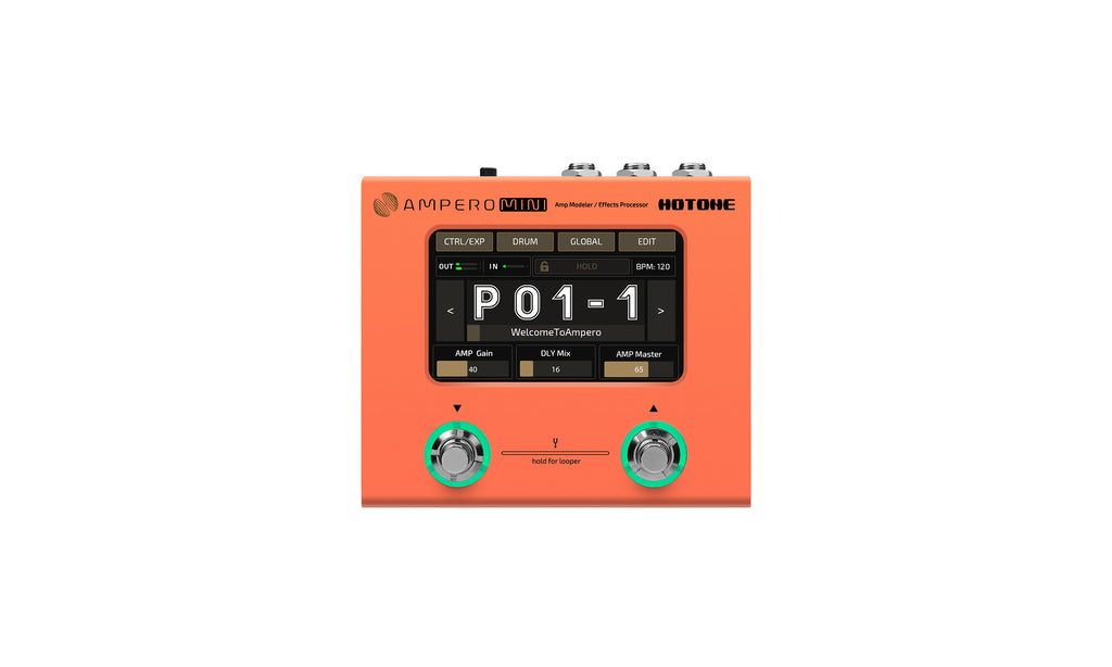 hotone mini pedals Ampero Mini – Hotone Audio