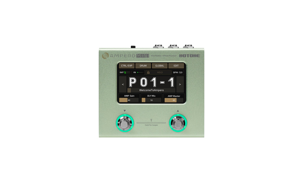 hotone pedal amp Ampero Mini – Hotone Audio