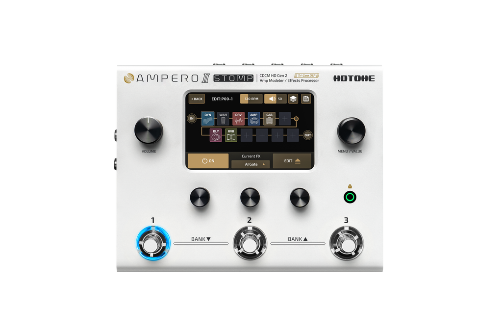 ギター HOTONE AMPERO II STOMP Ampero II Stomp – Hotone Audio
