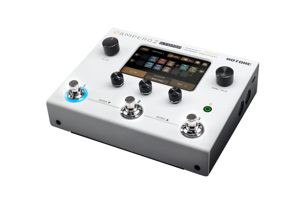ギター HOTONE Ampero II Stomp Ampero II Stomp – Hotone Audio