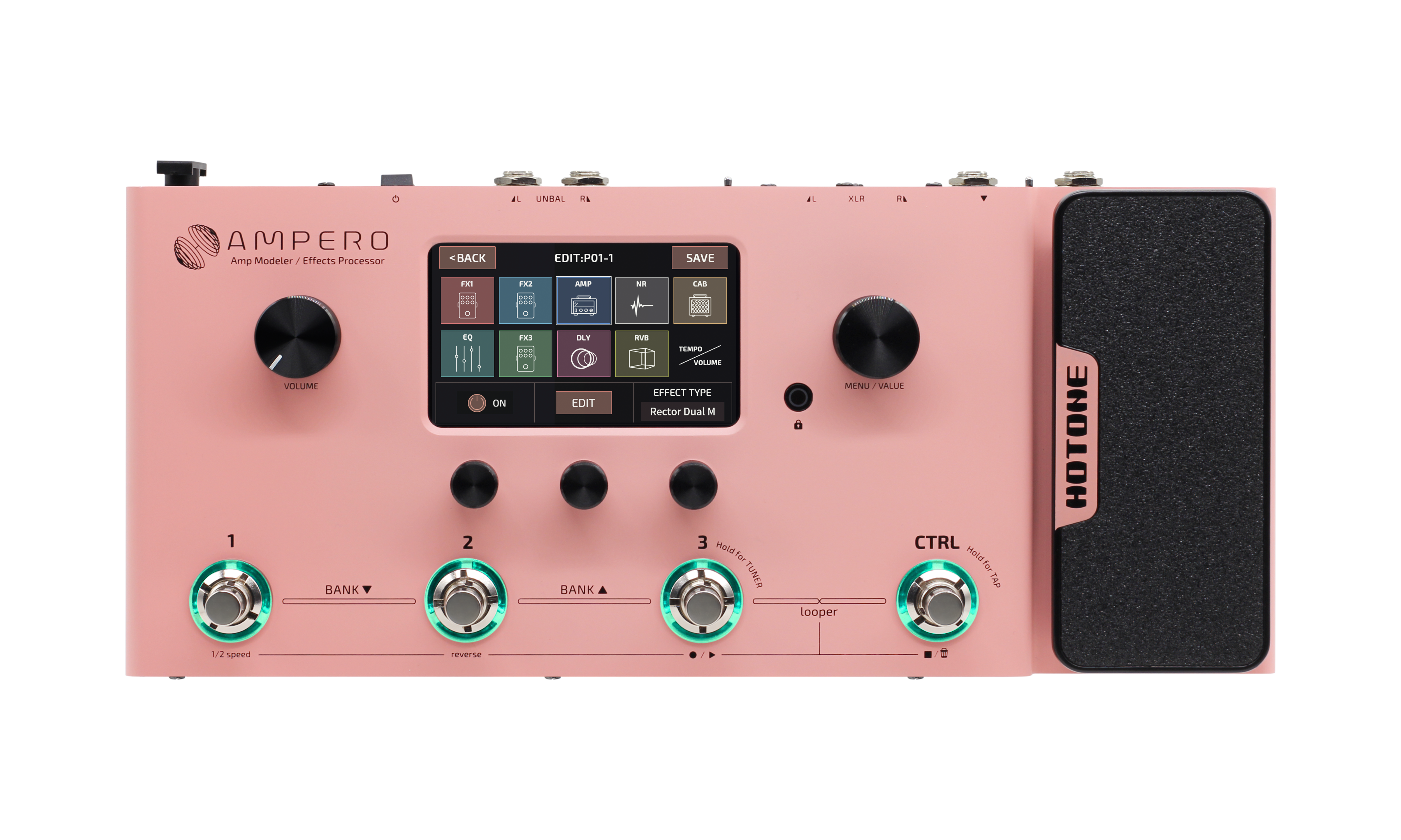 特価品セ AmperoPinkLimitedEdition_Front ギター