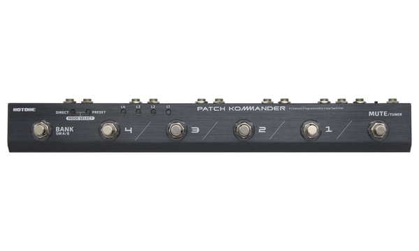 HOTONE　PATCH KOMMANDER 4　プログラマブルスイッチャー PatchKommander_Front_Hi_V01_16